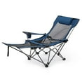 thumbnail image 1 of 2 en 1 silla plegable para acampar salón reclinable ajustable portátil, 1 of 8