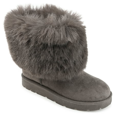 

Journee Collection Womens Shanay Round Toe Pull On Winter Boots