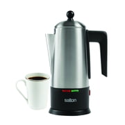 Salton Cordless Stainless Steel 10 Cup Percolator, CU1777