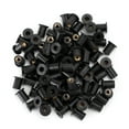 thumbnail image 1 of 100 Quantity M5 Rubber Well Nut Windscreen & Fairing 5mm Wellnuts Fits For 10mm Hole, 1 of 7