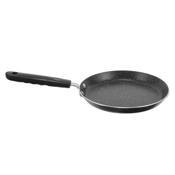 Hemoton Nonstick Frying Induction Skillets And Frying Pans Home Cookware Non Stick Pans, Egg Cooking For Kitchen Cooking Black 22cm