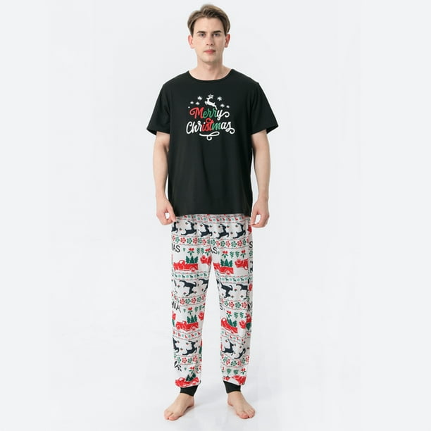 Navidad Familiar Pijama Mujer Invierno A Juego, Lindo Top ImpresióN Pantalones A Cuadros, Pijamas De Vacaciones Para Mujeres/Hombres/NiñOs/Parejas - Walmart.com