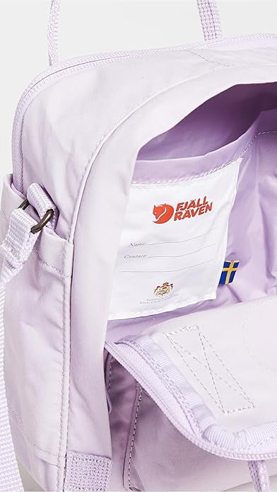 Fjallraven Kanken Sling Crossbody Shoulder Bag For Everyday Use & Travel, Pastel Lavender Backpack Height 7.8 in, 2.5 L