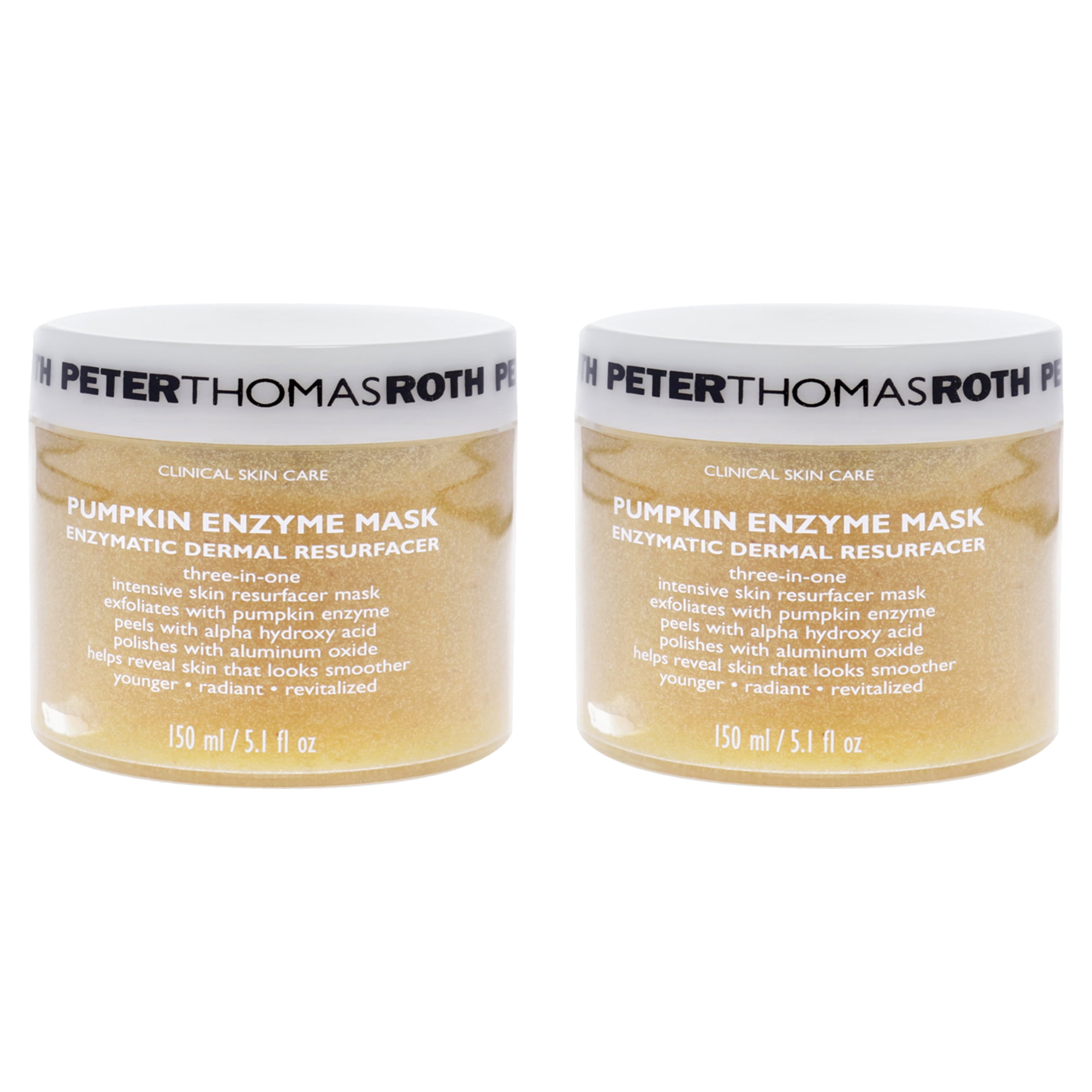 Peter Thomas Roth Pumpkin Enzyme Mask - Pack of 2, 5.1 oz Mask