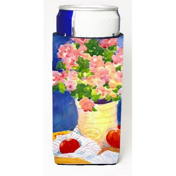 Carolines Treasures 6002MUK Pink Bouquet of Flowers Michelob Ultra s for slim cans