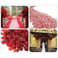 thumbnail image 4 of Fake Rose Petals for Romantic Night, Artificial Silk Flowers Faux Petal Home Bedroom Decor Wedding Corridor Bridal Bath Party Ceremony Decorations Silver1000 PCS A, 4 of 5