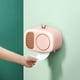 thumbnail image 4 of Dispensador de toallas de papel Matsuzay para baño caja contenedora rosa retro, 4 of 6