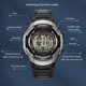 thumbnail image 4 of Reloj Deportivo Digital, Cronómetro LED De Estilo Vintage Con Alarma Para Correr Y Escalar, Reloj Unisex Resistente Al Agua Hasta 50 M, 4 of 7