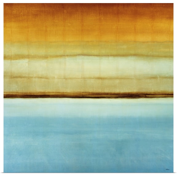 Great BIG Canvas | Rolled Randy Hibberd Poster Print entitled Blue Foam II