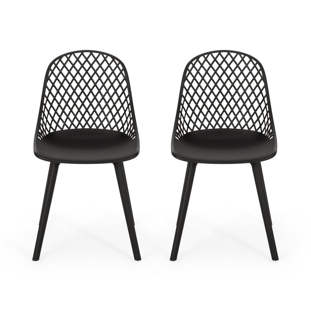 Outdoor Modern Dining Outdoor Modern Dining Chair, Set of 2