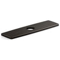 thumbnail image 2 of Open Box Kohler K-24462 Riff 10-7/16" Escutcheon Plate - Vibrant Brushed Moderne Brass, 2 of 5