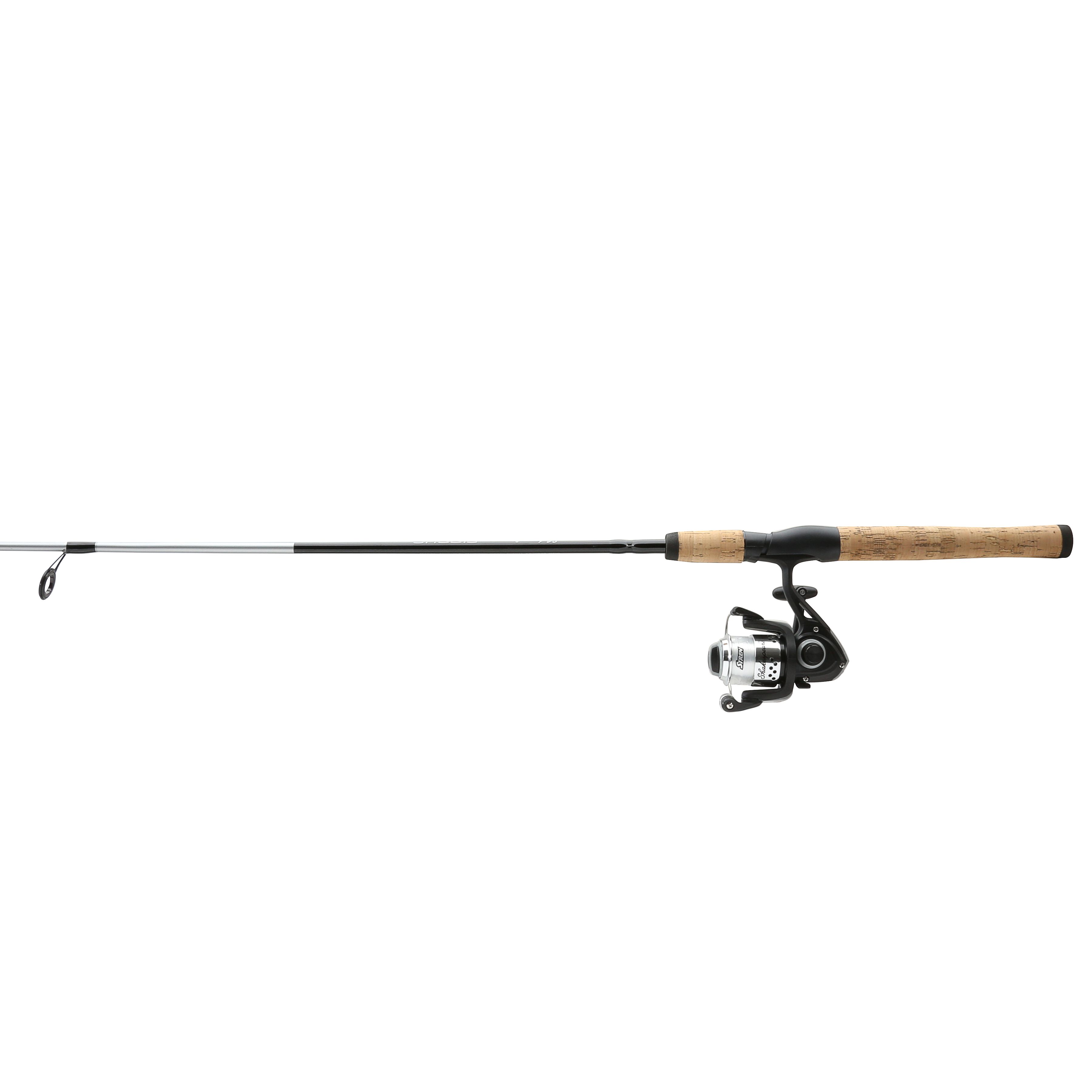 Shakespeare Cirrus Spinning Combo, 6'6" Medium Fishing Rod, 30 Size Reel