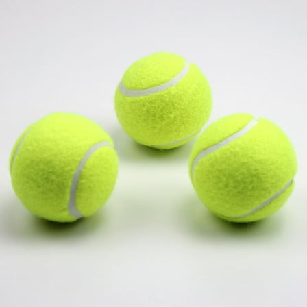 MLINS  3 Pcs Tennis Ball Training All-court Balls Yellow
