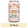 (12 pack) OLIPOP Prebiotic Soda, Classic Root Beer, 12 fl oz, Refrigerated