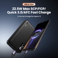 thumbnail image 5 of Banco de energía UGREEN 20000/10000mAh PD 20W, carga rápida, portátil, para iPhone 16, 15 Pro Max, batería externa para teléfono Xiaomi, 5 of 5