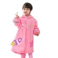 thumbnail image 1 of Imperméable Transparent pour Enfants avec Design de Dessin Animé Mignon Manteau à Bordure à la Mode pour Jeu Extérieur, 1 of 3