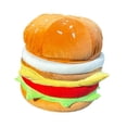 thumbnail image 4 of Taburete que cambia de zapato, taburete en forma de hamburguesa, decoración versátil linda y única con almacenamiento para la oficina del Hamburguesa con queso, 4 of 8