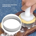 thumbnail image 2 of 8 Pack Stainless Steel Tart Rings, Heat-Resistant Perforated Cake Mousse Ring,Cake Ring Mold,Round Cake Baking Tools, 2 of 8