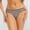 Grey, variant on Ladies Coverage Panties Lace Bowknot Breathable Soft Comfort Briefs Postpartum Disposable Underwear