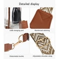thumbnail image 6 of Tinyat Clear Sling Bag for Women Waterproof Transparent Crossbody Bag for men with Adjustable Strap for Stadiuml, 6 of 7