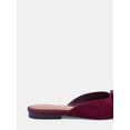 thumbnail image 6 of Free Assembly Women's Faux Suede Buckle Mules, 6 of 7