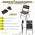 thumbnail image 2 of Silla plegable Artego paquete de 2 sillas, 2 of 5