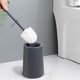 thumbnail image 4 of TRKIYQC, juego de escobillas para inodoro, Color sólido para el hogar, cuenco para armario, herramientas de limpieza con Base para inodoro de baño, negro/gris/marrón TRKIYQC Moderno diseño moderno, 4 of 7