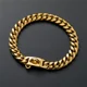 thumbnail image 2 of Collar De Perro De Eslabón Cubano, Cadena De Oro, Collar Lux, 2 of 8
