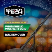 Super Tech Bug Remover with Rain Repeller Green Windshield Washer Fluid 1 Gallon
