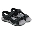 thumbnail image 1 of Sandalias de plataforma para mujer cómodas sandalias planas de retales para caminar y viajar, 1 of 9