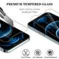 thumbnail image 3 of Prevent peeping， Glass Screen Protector designed for iPhone 14 series Auxiliary tool, 3 of 5