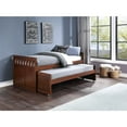 thumbnail image 4 of Lexicon Rowe Transitional Wood Twin/ Twin Bed in Dark Cherry, 4 of 4
