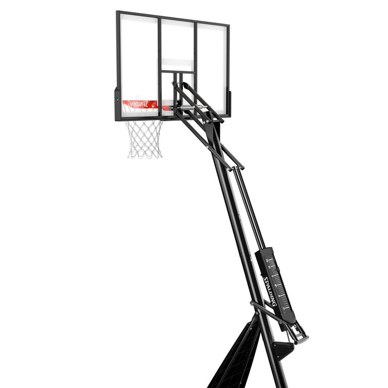 Spalding 54 in. Performance Acrylic RapidLock Portable Basketball Hoop