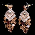 thumbnail image 4 of Kit de joyas Nupciales Rústicas perfecl Collar y pendientes cristal 44cm, 4 of 8
