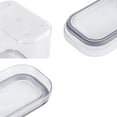 thumbnail image 2 of Nuevas latas de plástico cuadradas selladas para alimentos, latas de almacenamiento para granos de café de calidad alimentaria, caja de almacenamiento, 2 of 5