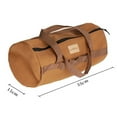 thumbnail image 1 of MYG Canvas Camping Tool Tent Peg Storage Bag Ground Nail Bag Hammer Rope Organizer, 1 of 8