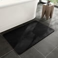 thumbnail image 6 of Zynviq Solid Color Bathroom Rugs 15.7" X 23.6" Bath Rugs Rubber Black Rectangular Washable Absorbent Small Rug for Bath, 6 of 6