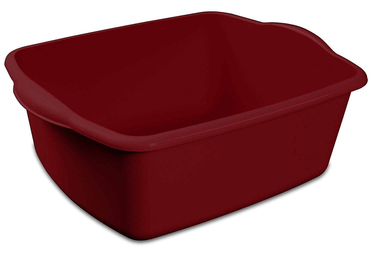 Sterilite 06575812 12Quart Dish Pan, Classic Red, 12Pack Walmart