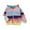 Orange, variant on lnmuld Pullover Hoodies Girls Long Sleeve Hoodie Rainbow Striped Sweatshirt Soft Comfortable Mid Length Round Neck Pullover Top for Toddler and KidsCute Hoodies for Teen Girls Size:2-3 Years
