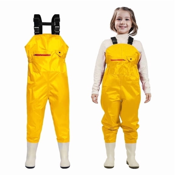 Ghosthorn Chest Waders for Kids Waterproof Youth Waders for Hunting Fishing Waders with Boots nylon Waders for Children