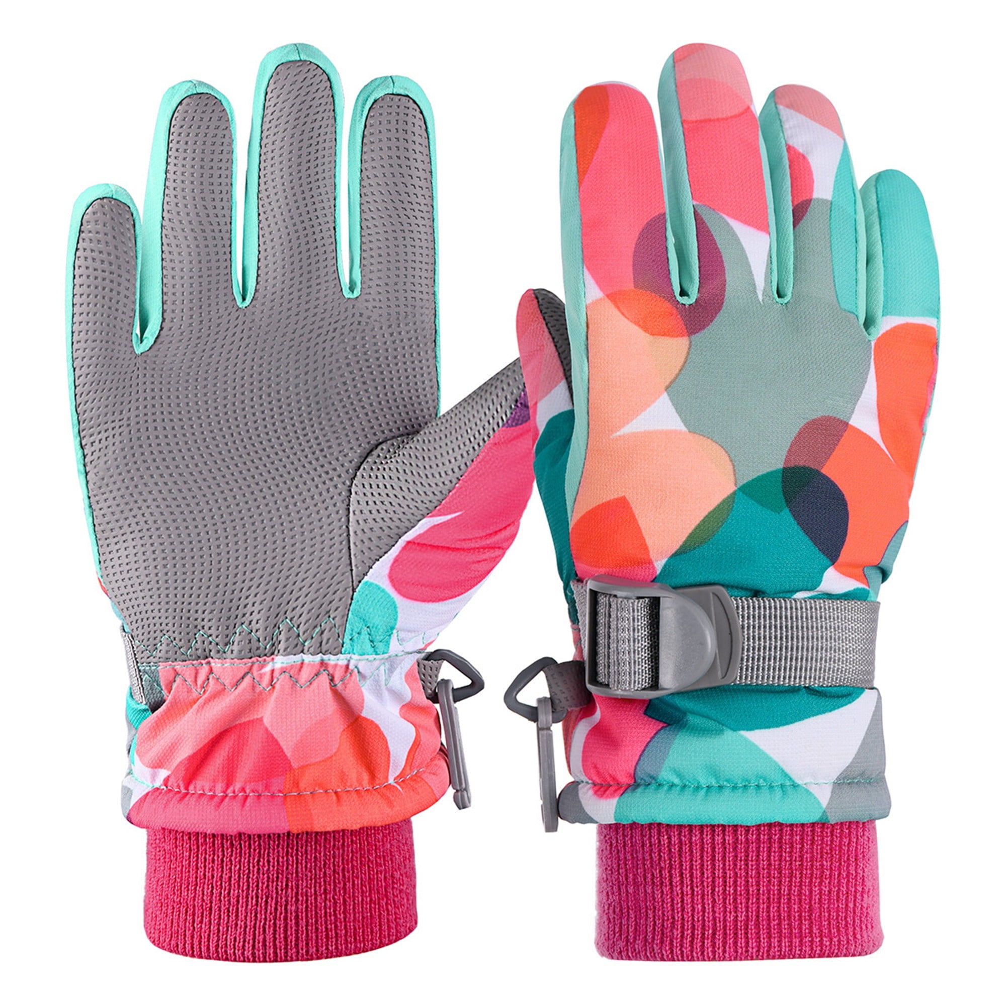 Sunisery Sunisery Kids Winter Warm Ski Gloves Snow Cold Windproof