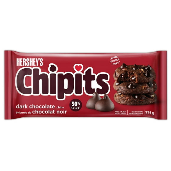 HERSHEY'S CHIPITS SPECIAL DARK Chocolate Chips, 225g