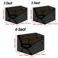 thumbnail image 5 of Patio Chair Covers, Heavy Duty Waterproof Outdoor Lawn Furniture Cover Seat Cover, UV Protected Black, 5 of 7