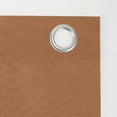 thumbnail image 4 of Sun Zero Nolan 1-Piece Energy Saving Blackout Grommet Curtain Panel, 40"X95", Sunbaked Brown, 4 of 9