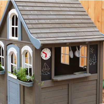 Buy Kidkraft Forestview Ii Wooden Playhouse With Ez Kraft Assembly Online In Indonesia 928534389