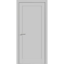Pantry Kitchen Lite Door Hardware | Quadro 4111 Matte Grey | Single Panel Frame Trims | Bathroom Bedroom Sturdy Doors -18" x 80"