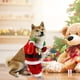 thumbnail image 3 of Fiudx Decoraciones navideñas para interiores Disfraces navideños para mascotas Muñeco de nieve navideño Disfraz navideño para mascotas Disfraz de Papá Noel para perros Disfraces navideños para mascot, 3 of 5