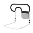 thumbnail image 1 of Barandilla para Cama Ergonómica para Adultos Mayores con Mango Antideslizante de Acero Al Carbono Y Bolsillo Lateral para Protección Contra Caídas Ins Negro, 1 of 8