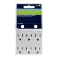 thumbnail image 3 of Adaptador A Tierra Leviton 6 Contactos Blanco 15A 125V, 3 of 3