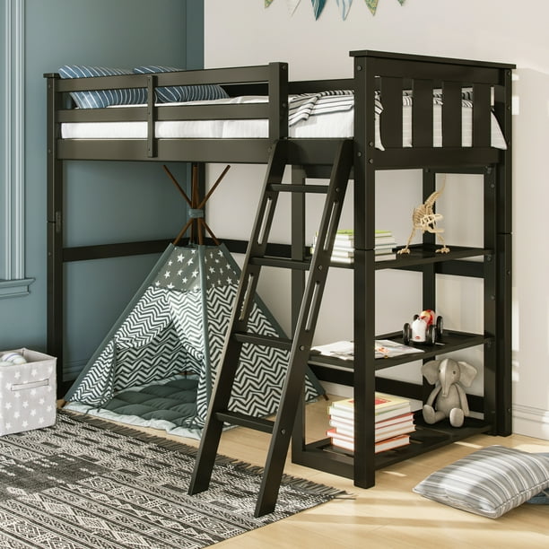 Gardens Kane Twin Loft Bed, Better Homes And Gardens Bunk Bed Weight Limit